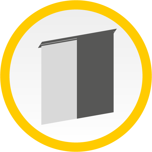 Flächenvorhang (Icon)